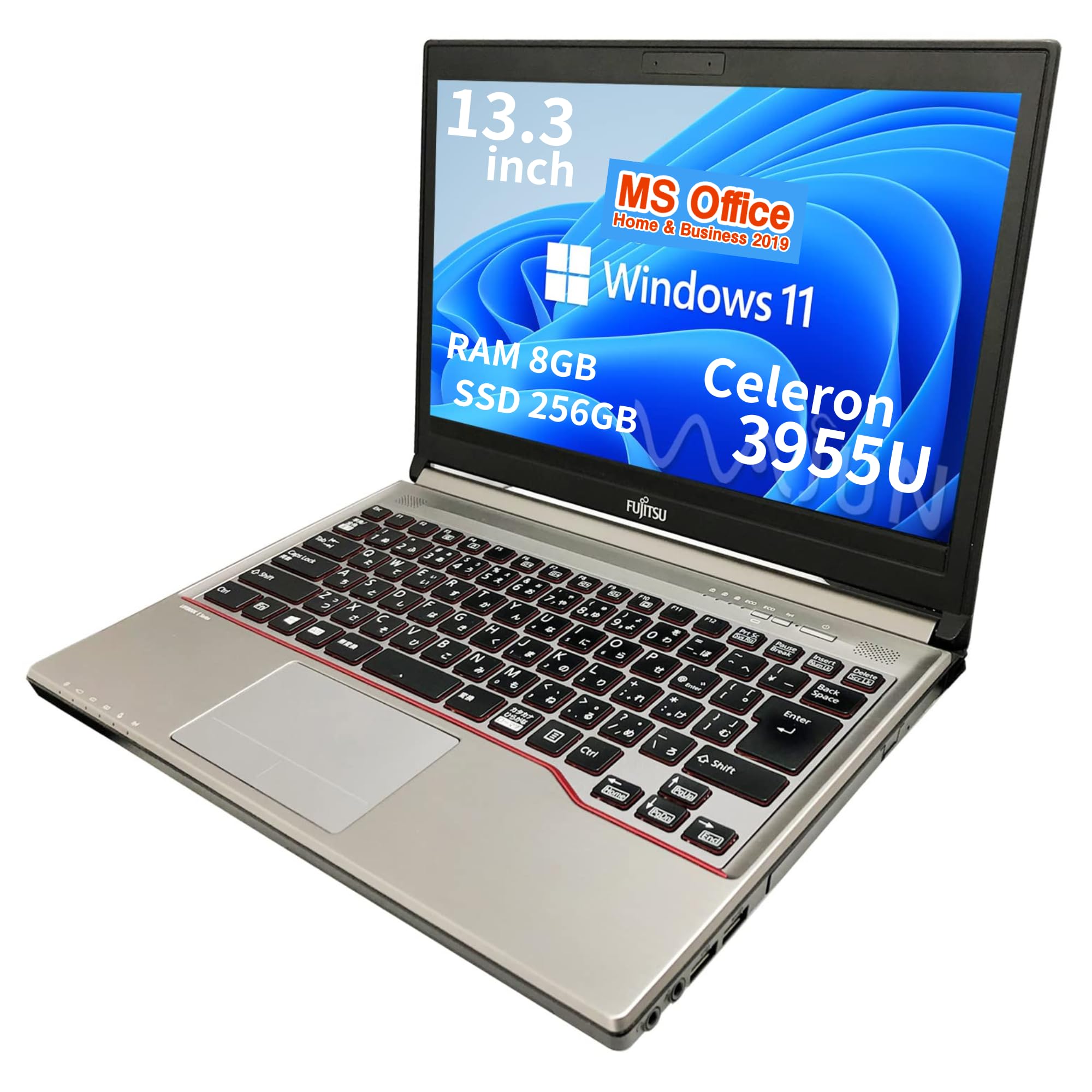富士通 Windows11 SSD128GB 8GB Celeron 3955U Amazon.co.jp: 【整備済み品】富士通 ノートPC E736 / 13.3型